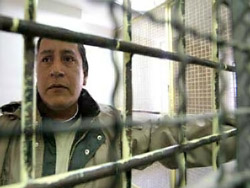 Martin Barrios Hernandez en la carcel