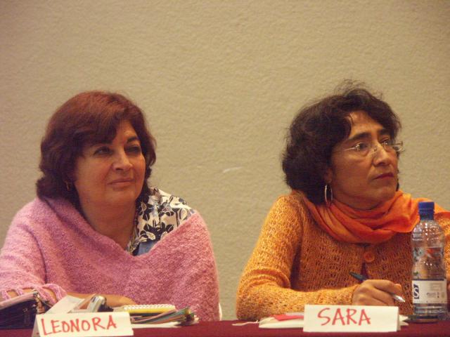 Sara Montes y Leonora Camacho, Collectivo Raíz